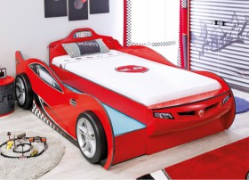 CARBED Кровать-машина Coupe с выдвижной кроватью Red 20.03.1306.00 в Бийске - bijsk.katalogmebeli.com | фото 1