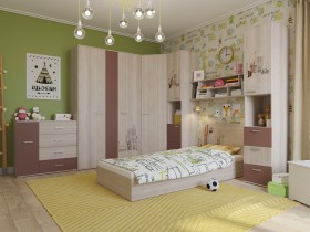 Детская комната Лимбо-1 в Бийске - bijsk.katalogmebeli.com | фото 2