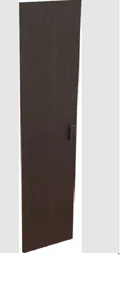 Дверь из ЛДСП к узкому стеллажу К-975. Ф Венге в Бийске - bijsk.katalogmebeli.com | фото
