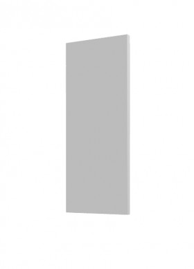 Фальшпанель для верхних прямых и торцевых шкафов Мемфис (Белый софт/720 мм) в Бийске - bijsk.katalogmebeli.com | фото