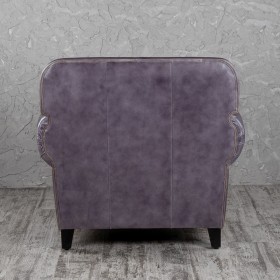 Кресло кожаное Элегант (Фиолетовый) в Бийске - bijsk.katalogmebeli.com | фото 7
