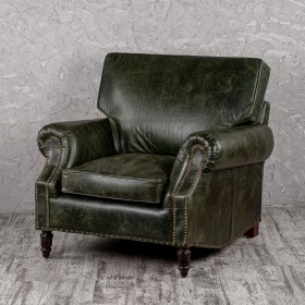 Кресло кожаное Лофт Аристократ (ширина 1070 мм) в Бийске - bijsk.katalogmebeli.com | фото