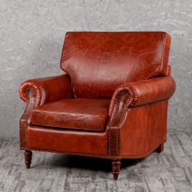 Кресло кожаное Лофт Аристократ (кожа буйвола) в Бийске - bijsk.katalogmebeli.com | фото