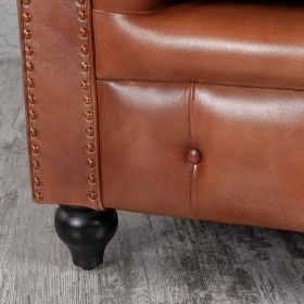 Кресло кожаное Лофт Честер (кожа) в Бийске - bijsk.katalogmebeli.com | фото 5