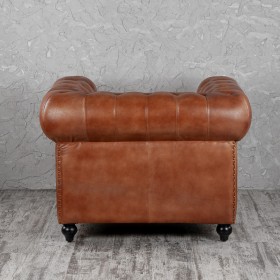 Кресло кожаное Лофт Честер (кожа) в Бийске - bijsk.katalogmebeli.com | фото 7