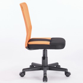 Кресло компактное BRABIX Smart MG-313 (черный, оранжевый) в Бийске - bijsk.katalogmebeli.com | фото 2