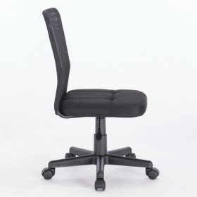 Кресло компактное BRABIX Smart MG-313 (черный) в Бийске - bijsk.katalogmebeli.com | фото 2