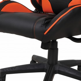 Кресло компьютерное BRABIX GT Racer GM-100 (черный, оранжевый) в Бийске - bijsk.katalogmebeli.com | фото 2
