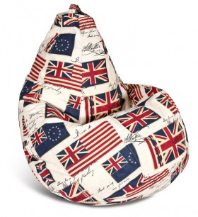 Кресло-мешок Британский Флаг в Бийске - bijsk.katalogmebeli.com | фото 1