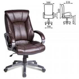 Кресло офисное BRABIX Maestro EX-506 (коричневый) в Бийске - bijsk.katalogmebeli.com | фото