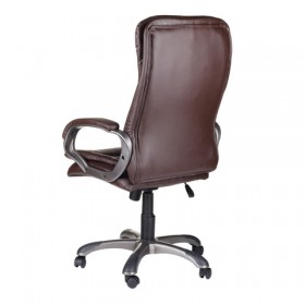 Кресло офисное BRABIX Omega EX-589 (коричневое) в Бийске - bijsk.katalogmebeli.com | фото 3