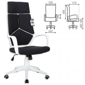 Кресло офисное BRABIX Prime EX-515 (черная ткань) в Бийске - bijsk.katalogmebeli.com | фото 1