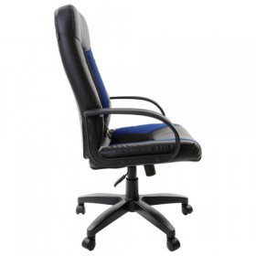 Кресло офисное BRABIX Strike EX-525 (сине-черный) в Бийске - bijsk.katalogmebeli.com | фото 2