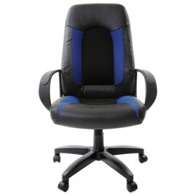 Кресло офисное BRABIX Strike EX-525 (сине-черный) в Бийске - bijsk.katalogmebeli.com | фото 4