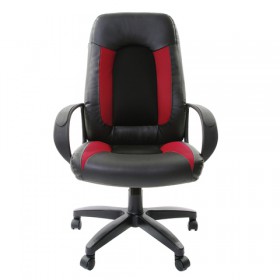 Кресло офисное BRABIX Strike EX-525 (черно-красный) в Бийске - bijsk.katalogmebeli.com | фото 2