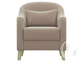 Кресло отдыха Комфорт-4 (бесцветный лак/CATANIA LATTE) в Бийске - bijsk.katalogmebeli.com | фото 2