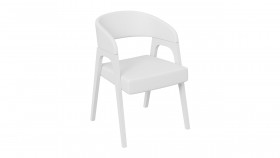 Кресло «Техас 1» (Белый матовый/Экокожа Белый №66) в Бийске - bijsk.katalogmebeli.com | фото