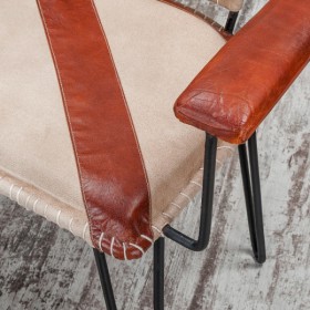 Кресло кожаное Лофт Честер (кожа) в Бийске - bijsk.katalogmebeli.com | фото 4