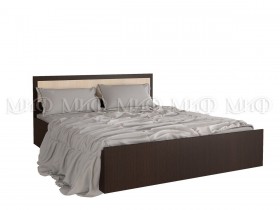 Кровать 1,4 Фиеста (Венге/Дуб беленый) в Бийске - bijsk.katalogmebeli.com | фото