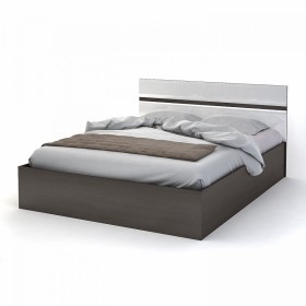 Кровать 1,4м Спальня Вегас (белый глянец) в Бийске - bijsk.katalogmebeli.com | фото