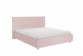 Кровать 1,6 Альба с основанием (Нежно-розовый велюр) в Бийске - bijsk.katalogmebeli.com | фото