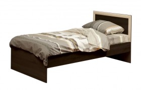 Кровать одинарная 21.55 (шир. 900) с настилом (венге/профиль дуб линдберг)/осн. в Бийске - bijsk.katalogmebeli.com | фото