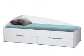 Кровать одинарная "Фея-3" (асимм.) (1900х800) в Бийске - bijsk.katalogmebeli.com | фото 2