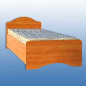 Кровать одинарная с ящиками 800-1 без матраса (круглые спинки) Вишня Оксфорд в Бийске - bijsk.katalogmebeli.com | фото 2