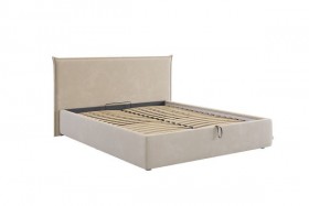 Кровать с подъемным механизмом Лада 160х200 см (графит (велюр)) в Бийске - bijsk.katalogmebeli.com | фото 5