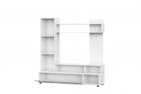 Мебель для гостиной "МГС 9" Белый / Цемент светлый в Бийске - bijsk.katalogmebeli.com | фото 3