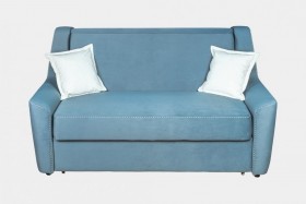 Мини-диван "Криспи" с 2-мя подушками в Бийске - bijsk.katalogmebeli.com | фото 1
