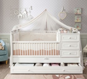 ROMANTIC BABY Детская кровать-трансформер 20.21.1015.00 в Бийске - bijsk.katalogmebeli.com | фото 3