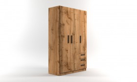 Шкаф 3-х створчатый с ящиками Шервуд (Дуб Вотан) в Бийске - bijsk.katalogmebeli.com | фото