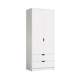 Шкаф для одежды 13.327 Уна (Белый) в Бийске - bijsk.katalogmebeli.com | фото