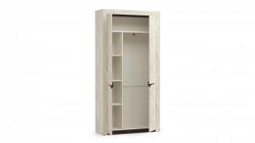 Шкаф для одежды 33.18 Лючия бетон в Бийске - bijsk.katalogmebeli.com | фото 3