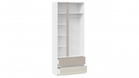 Шкаф для одежды комбинированный «Сканди» Дуб Гарден/Белый/Глиняный серый в Бийске - bijsk.katalogmebeli.com | фото 5