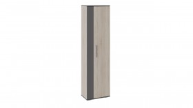 Шкаф для одежды «Нуар» тип 1 Фон серый/Дуб сонома в Бийске - bijsk.katalogmebeli.com | фото