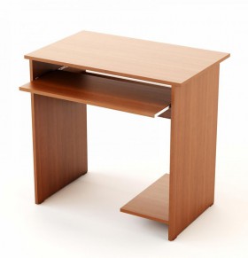 Компьютерный стол Малый упрощённый (Беленый дуб) в Бийске - bijsk.katalogmebeli.com | фото 2
